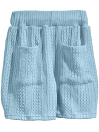 Men's Full Size Casual Knit V-Neck Short Sleeve Top and Shorts Set Plus Size 100400200384867 38 Men's Sets Jerry's Apparel 