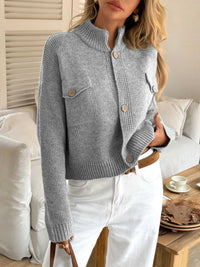 Button-Down Knit Cardigan 100100480919271 60 Affordable Fashion Under $100 Jerry's Apparel 