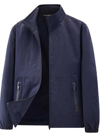 Men's Plus Size Zip Up Long Sleeve Jacket 100400232521161 77 Affordable Fashion Under $100 Jerry's Apparel 