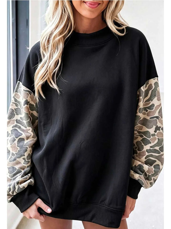 Camouflage Long Sleeve Sweatshirt 101001176365393 61 Affordable Fashion Under $100 Jerry's Apparel 