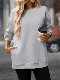 Casual Solid Color Long Sleeve Sweatshirt 100100430421753 39 Affordable Fashion Under $100 Jerry's Apparel 