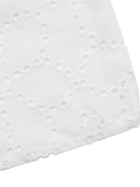 Eyelet Cutout Off-Shoulder Blouse 100100628931026 36 Affordable Fashion Under $100 Jerry's Apparel 