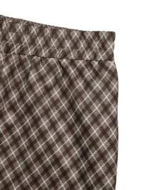 Plaid High-Waisted Wide Leg Pants 100100323711538 28 Affordable Fashion Under $100 Jerry's Apparel 