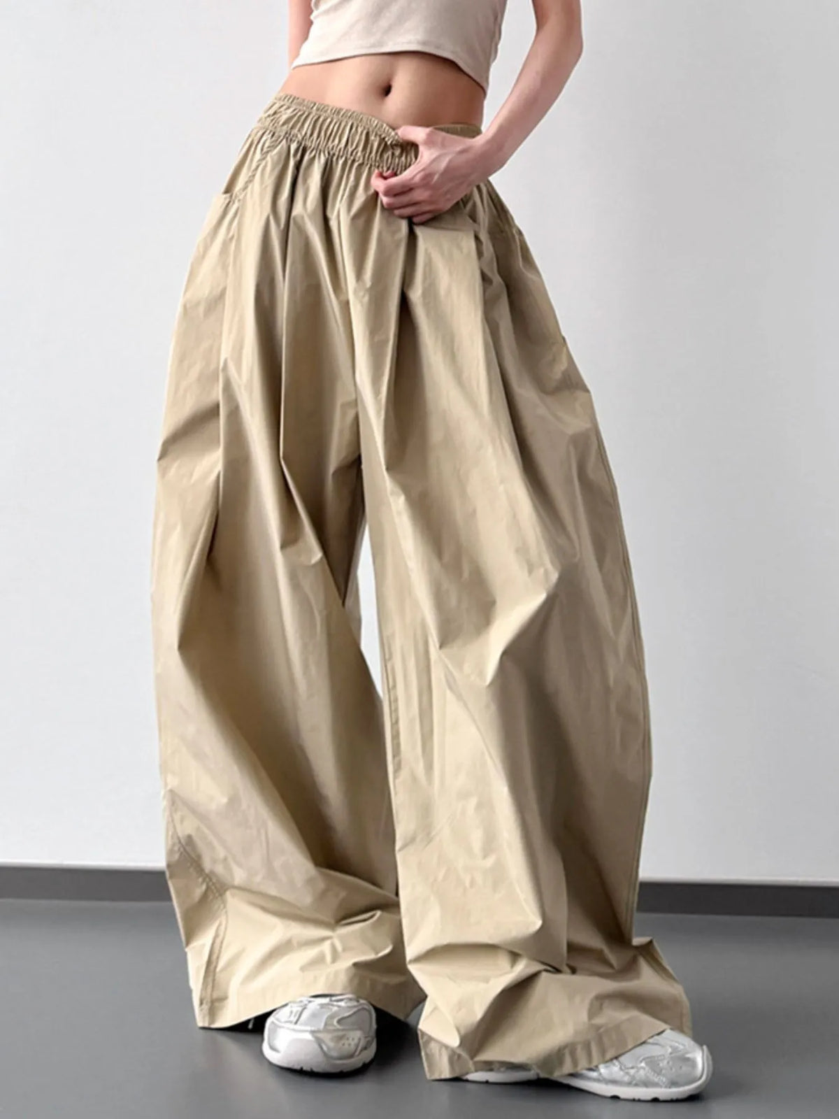 Oversized Wide Leg Pants