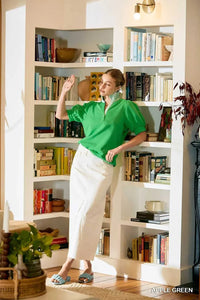 Umgee Striped Collar Popover Top 100100046181674 45 Affordable Fashion Under $100 Jerry's Apparel 