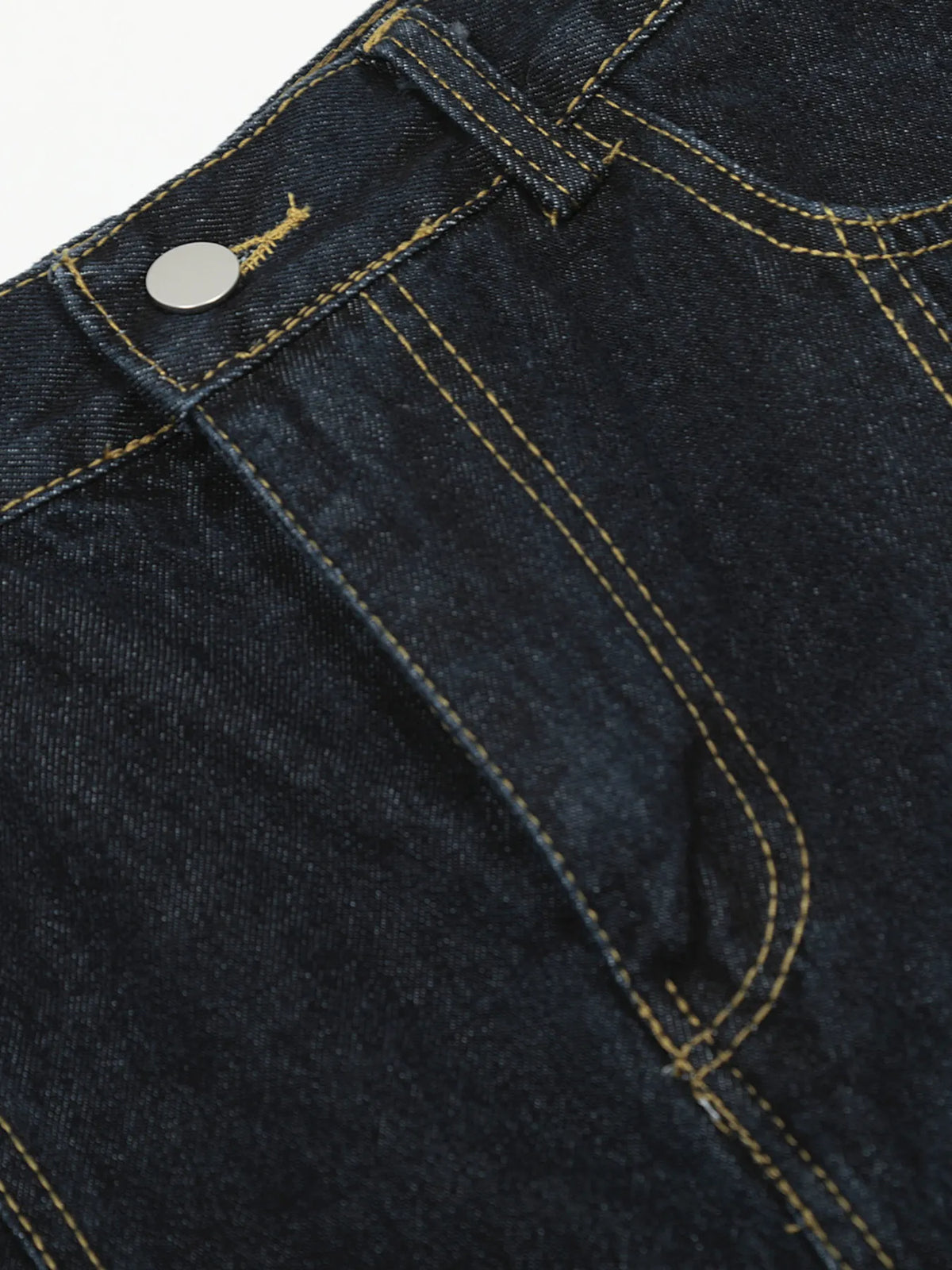 Men's Oversized Wide-Leg Denim Shorts