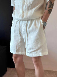 Men's Plus Size Lightweight Linen Blend Shorts 100400325283134 32 Affordable Fashion Under $100 Jerry's Apparel 