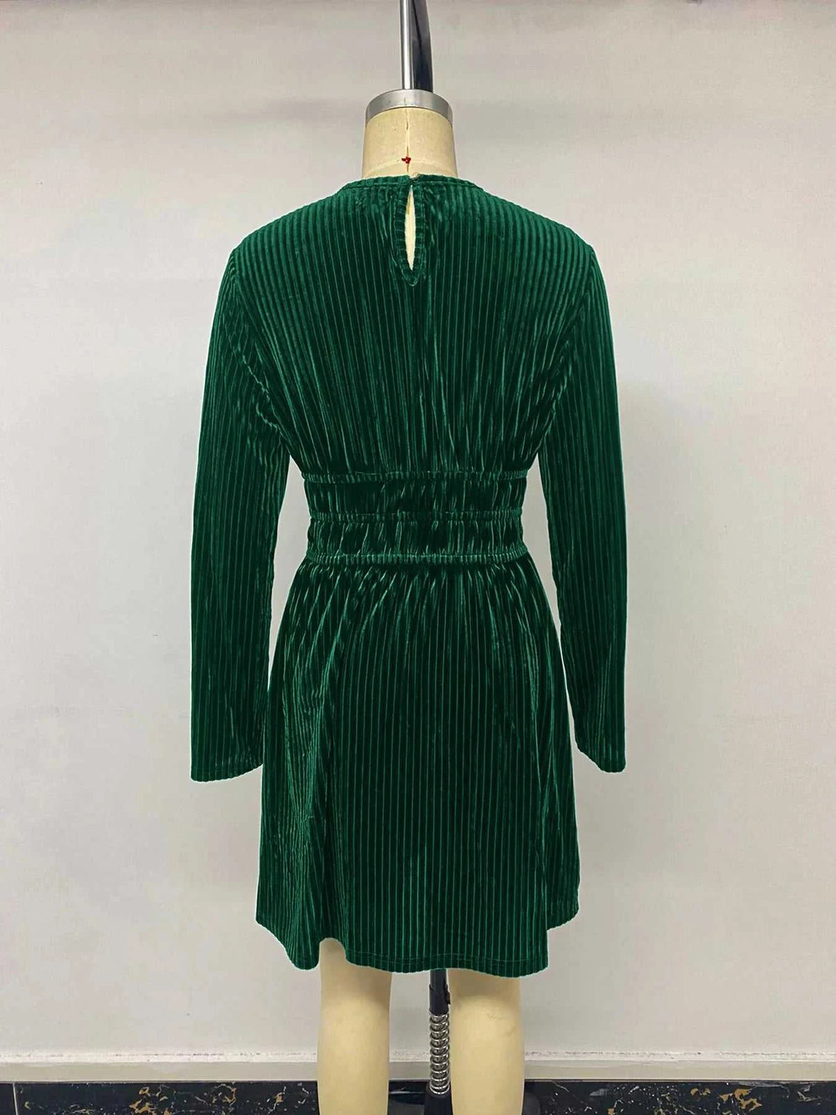 Ribbed Keyhole Long Sleeve Mini Dress 101001690888742 49 Affordable Fashion Under $100 Jerry's Apparel 
