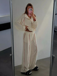 Zip Up Long Sleeve Top and Pants Set 100100041239879 73 Affordable Fashion Under $100 Jerry's Apparel 