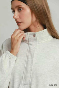 Umgee Half Zip-Up Drawstring Waist Dress 100100892931594 62 Affordable Fashion Under $100 Jerry's Apparel 