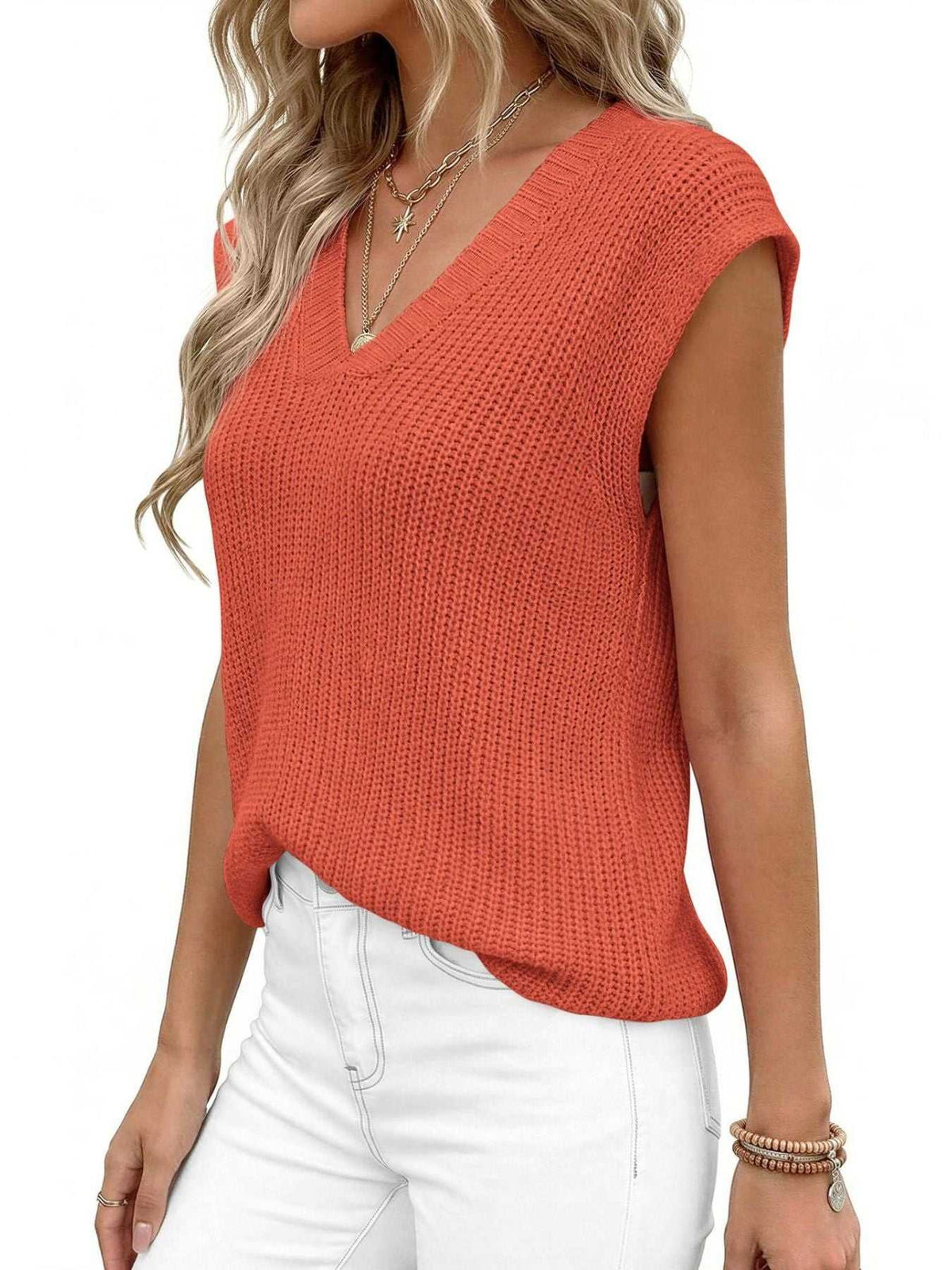 V-Neck Sweater Vest 100100981725445 37 Affordable Fashion Under $100 Jerry's Apparel 