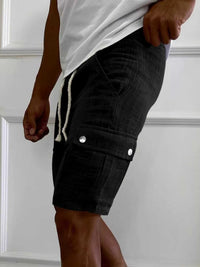 Men's Full Size Drawstring Casual Cargo Shorts Plus Size 100400652041377 44 Gifts for Him Jerry's Apparel 