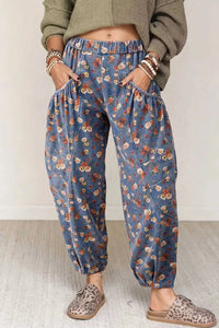 Floral Print Relaxed Fit Jeans 100100867851036 85 Affordable Fashion Under $100 Jerry's Apparel 