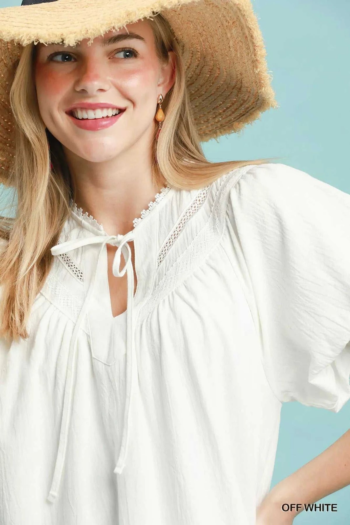 Umgee Flutter Sleeve Tassel Tie Ruffle Hem Mini Dress 100100827571694 62 Affordable Fashion Under $100 Jerry's Apparel 