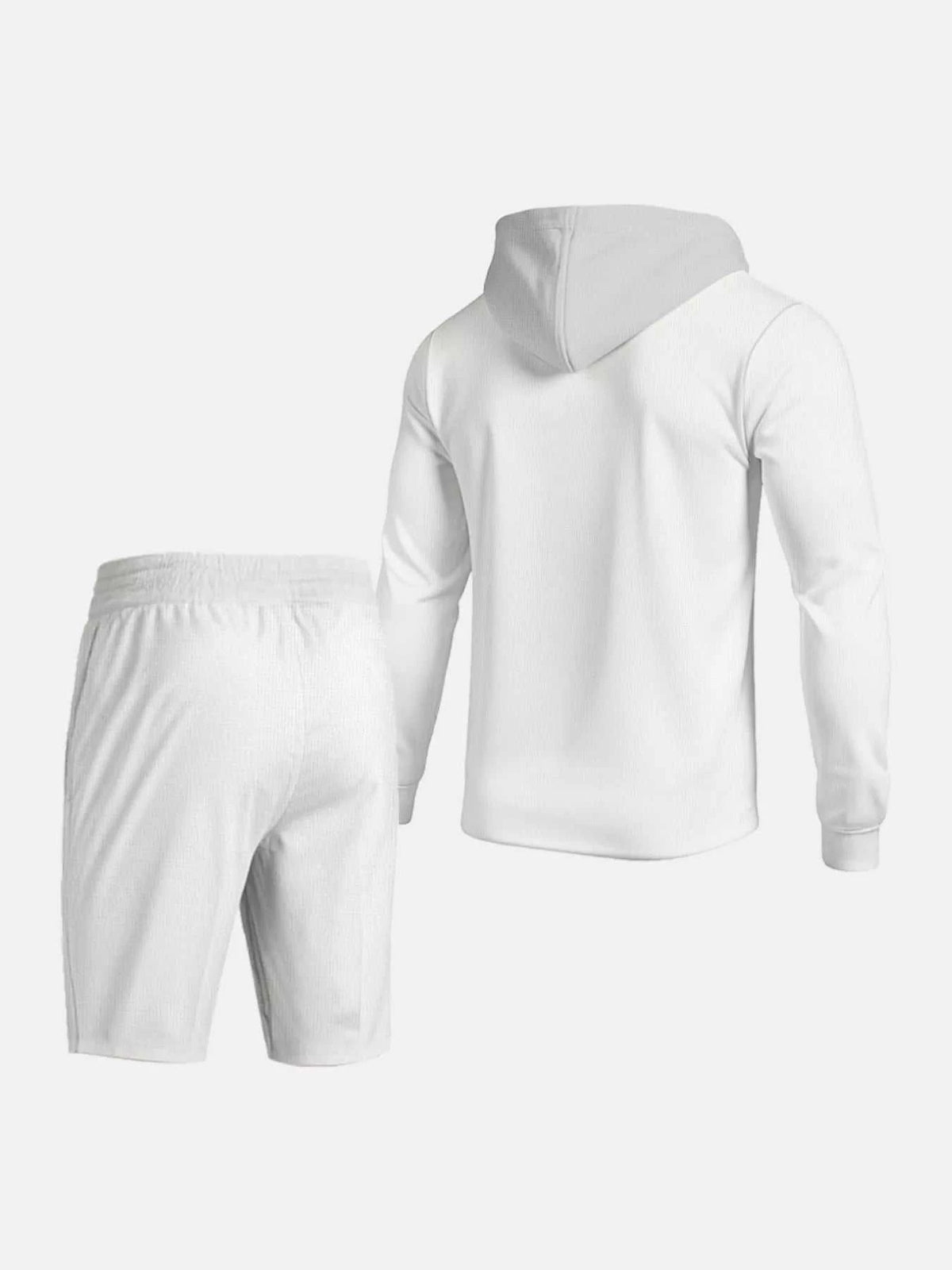 Men's Full Size Casual Hooded Button-Up Top and Shorts Set Plus Size 100400355175188 41 Affordable Fashion Under $100 Jerry's Apparel 