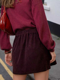 High-Waisted Corduroy Mini Skirt 101001460787503 26 Affordable Fashion Under $100 Jerry's Apparel 