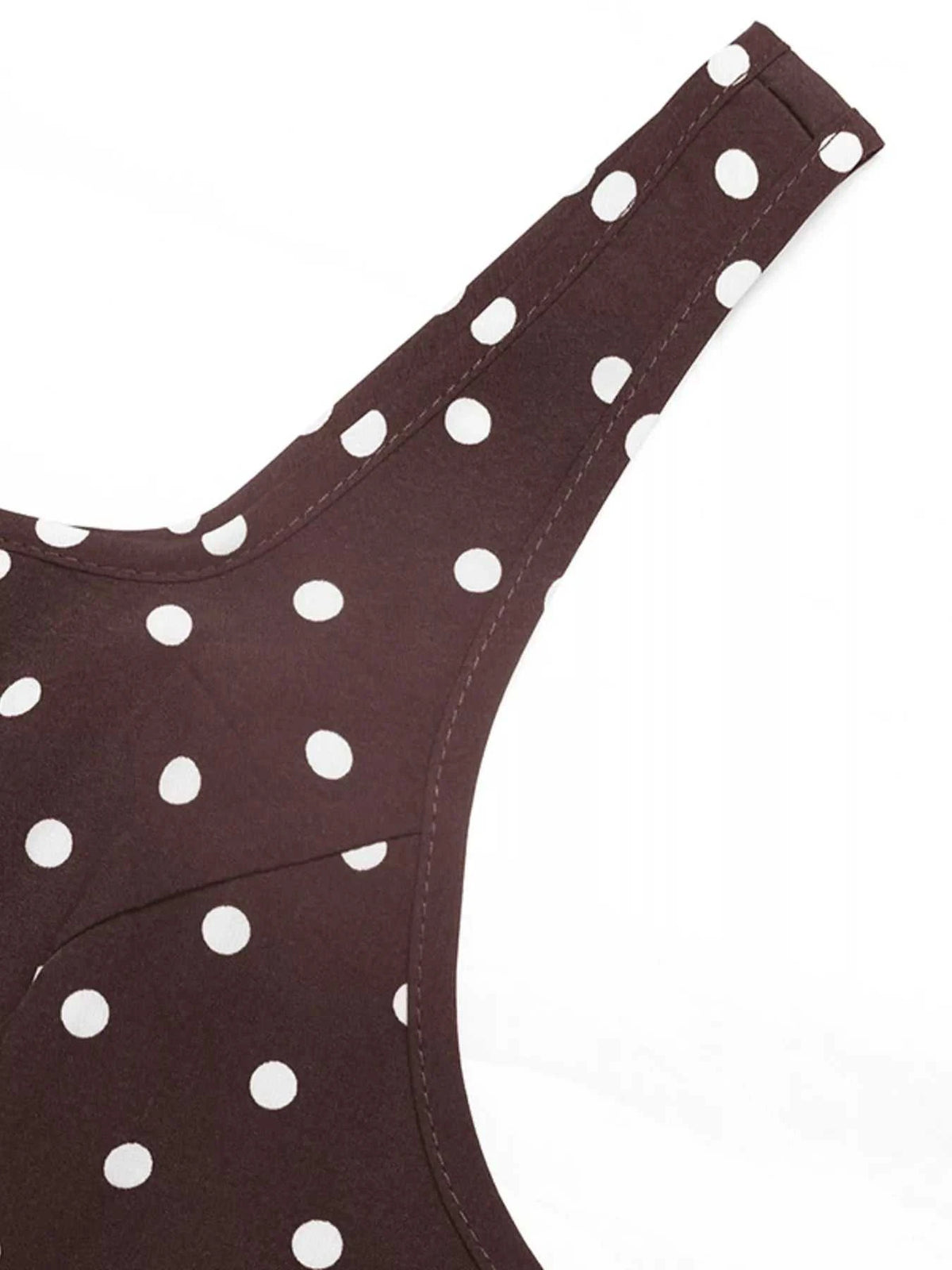 Polka Dot Sleeveless Maxi Dress 100100279880208 43 Affordable Fashion Under $100 Jerry's Apparel 