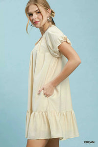 Umgee Ruffle Hem Shift Mini Dress 100100258601434 55 Affordable Fashion Under $100 Jerry's Apparel 