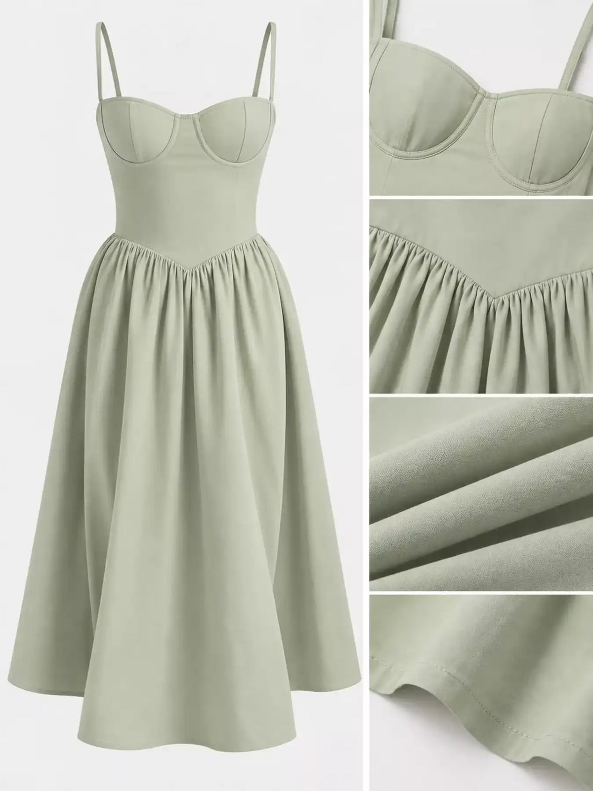 Sweetheart Neck Midi Cami Dress 101001446580191 42 Gifts for Her Jerry's Apparel 