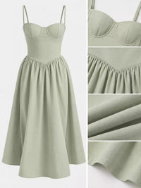 Sweetheart Neck Midi Cami Dress 101001446580191 42 Gifts for Her Jerry's Apparel 