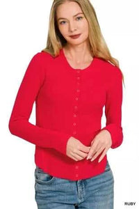 Zenana Double Knit Snap Button Shirts 100100521691952 28 Affordable Fashion Under $100 Jerry's Apparel 