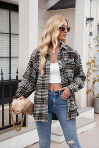 Casual Plaid Long Sleeve Shirt 100100836351743 38 Affordable Fashion Under $100 Jerry's Apparel 