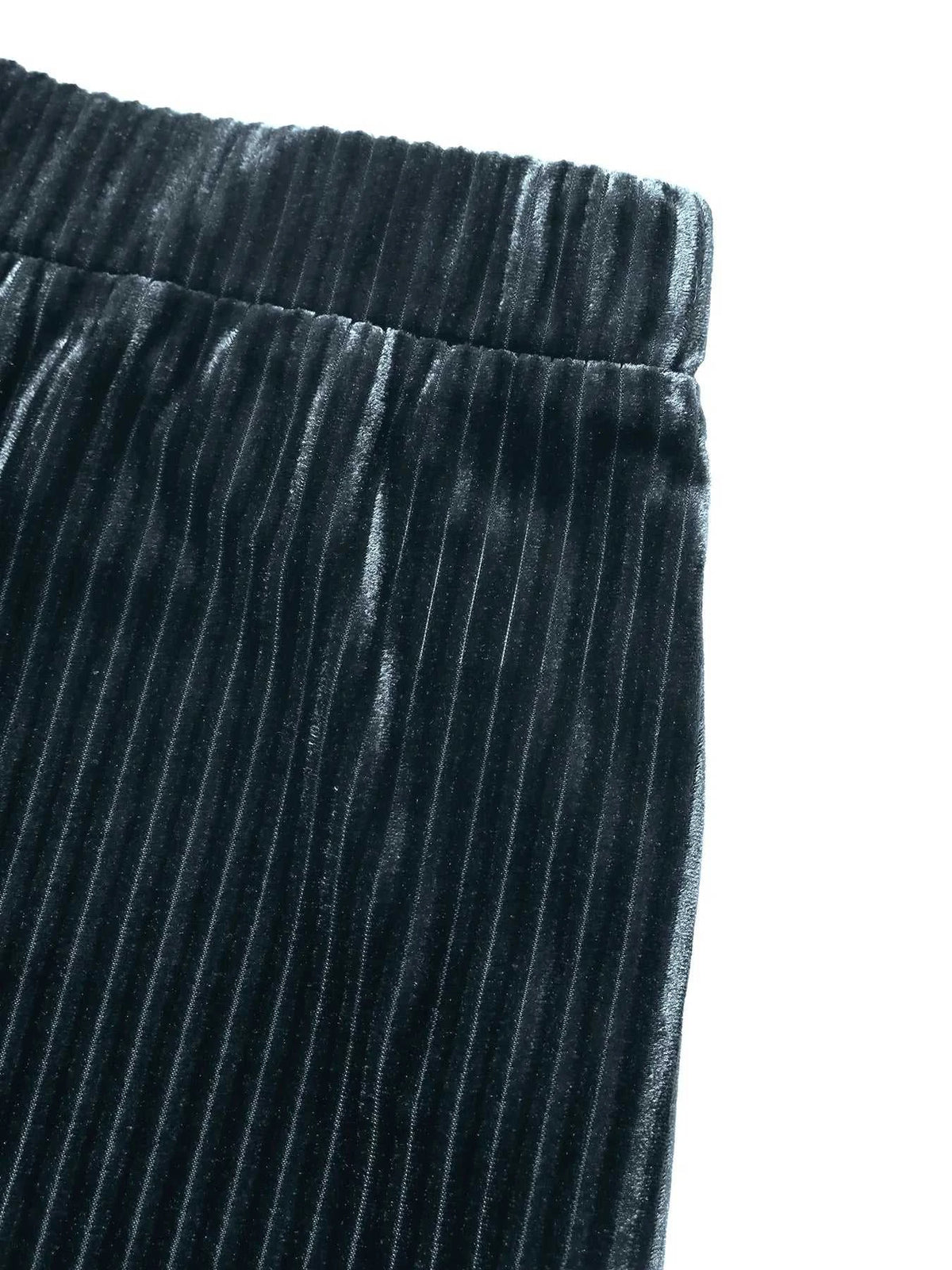 High-Waisted Ribbed Velvet Flare Pants 100100668974544 31 Affordable Fashion Under $100 Jerry's Apparel 