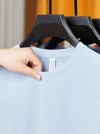 Men's Plus Size Round Neck Short Sleeve T-Shirt 100400688072393 23 Affordable Fashion Under $100 Jerry's Apparel 