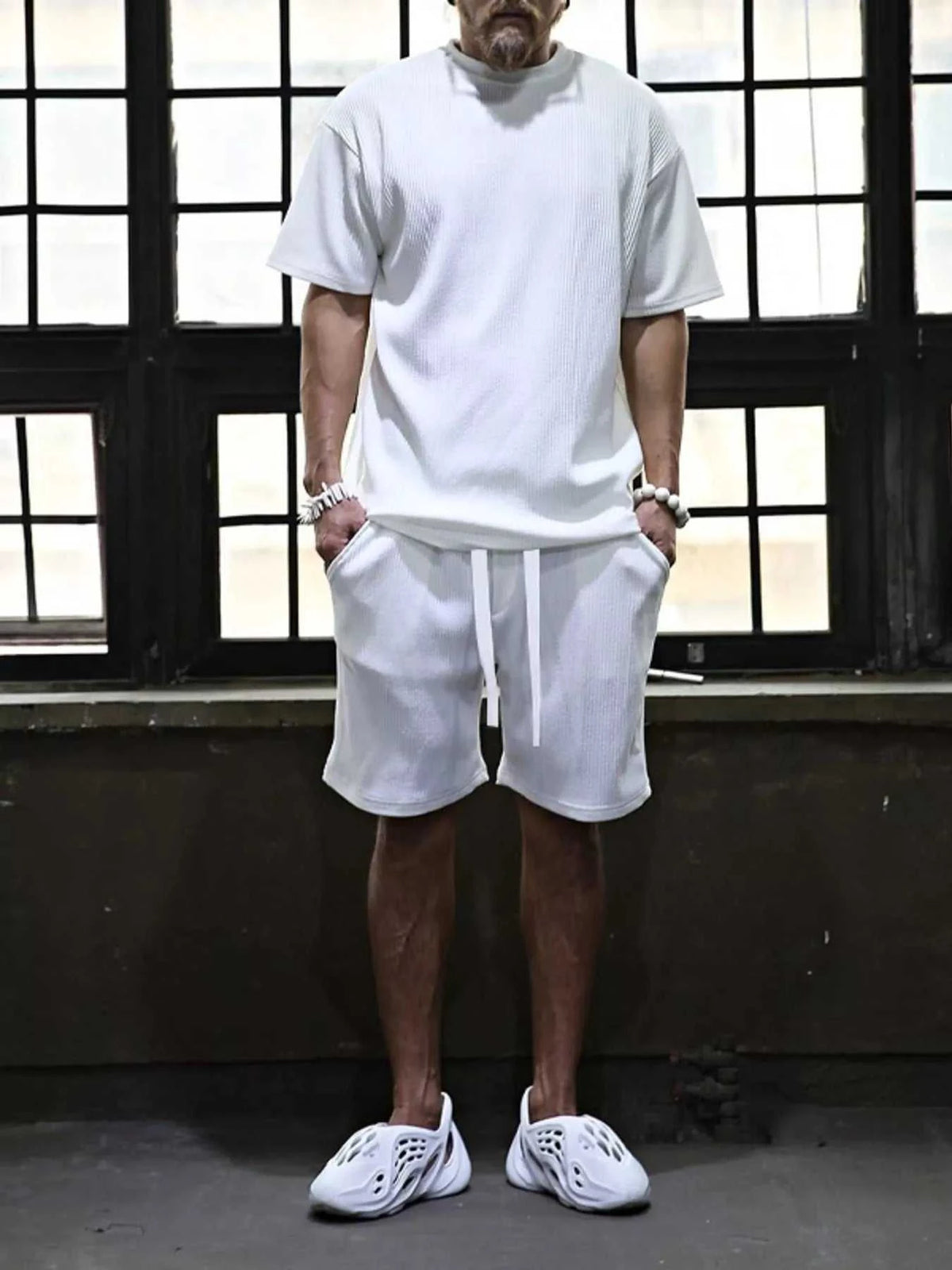 Men's Full Size Short Sleeve Top and Shorts Set Plus Size 100400751255391 43 Gifts for Him Jerry's Apparel 