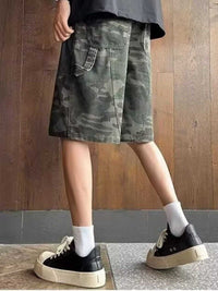 Men's Full Size Camouflage Print Loose Fit Shorts Plus Size 100400050463034 33 Affordable Fashion Under $100 Jerry's Apparel 