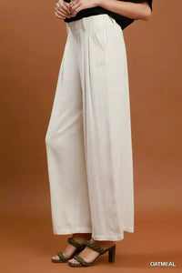 Umgee High Waist Linen Blend Wide Leg Trousers 100100678971704 49 Affordable Fashion Under $100 Jerry's Apparel 