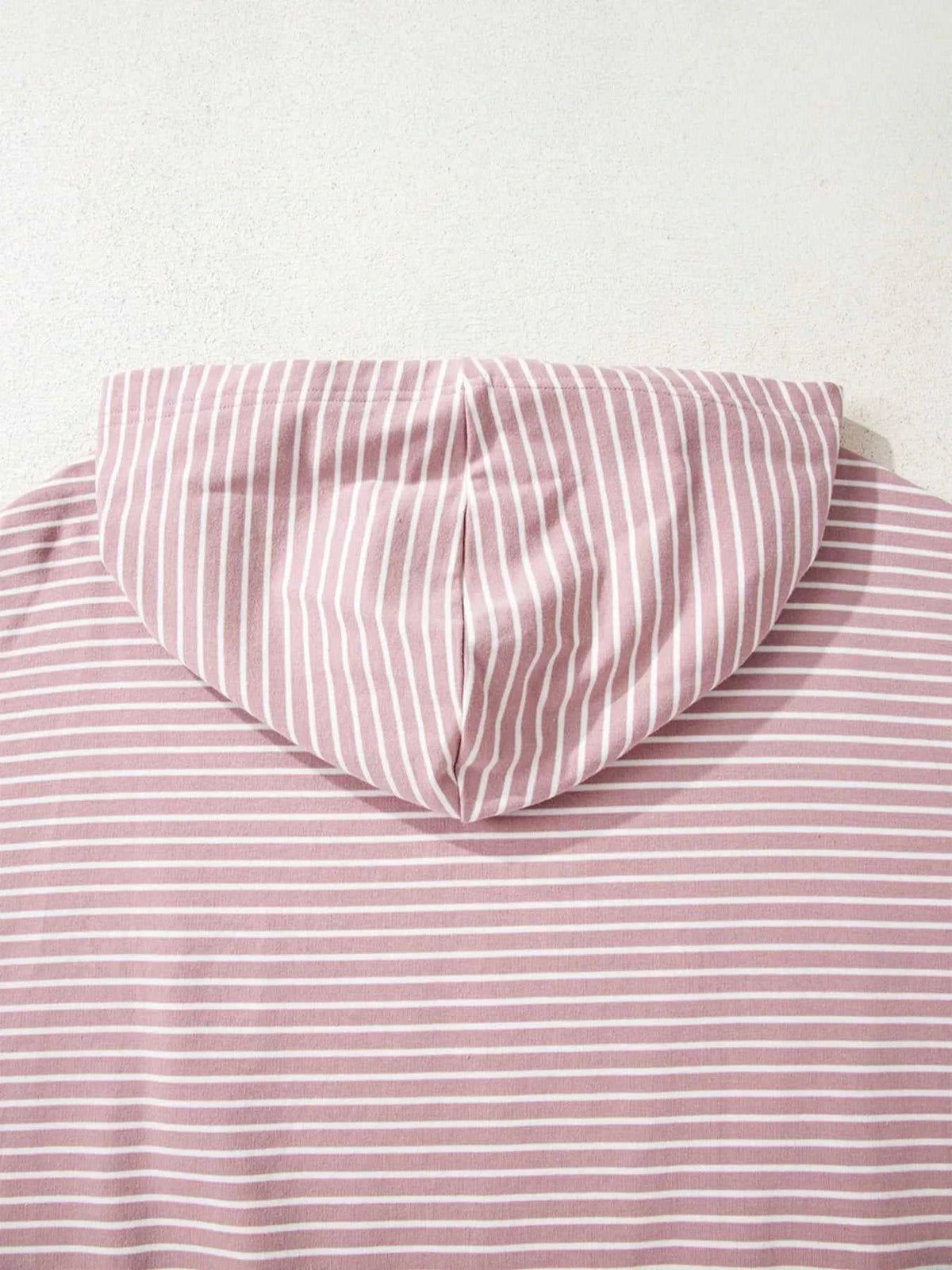 Stripe Thumbhole Side Slits Drop Shoulder Loose Fit Hoodie 100100680505816 52 Affordable Fashion Under $100 Jerry's Apparel 