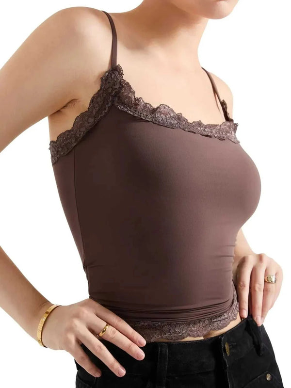 Lace Trim Cami Top 100100194437345 21 Affordable Fashion Under $100 Jerry's Apparel 