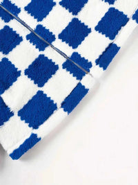 Checkered Fleece Oversized Zip Up Jacket 100100289964884 52 Affordable Fashion Under $100 Jerry's Apparel 