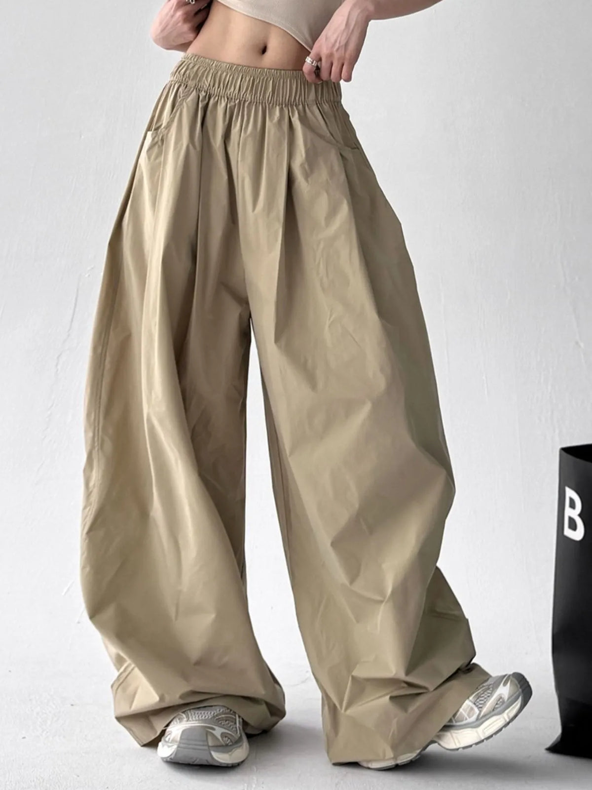 Oversized Wide Leg Pants