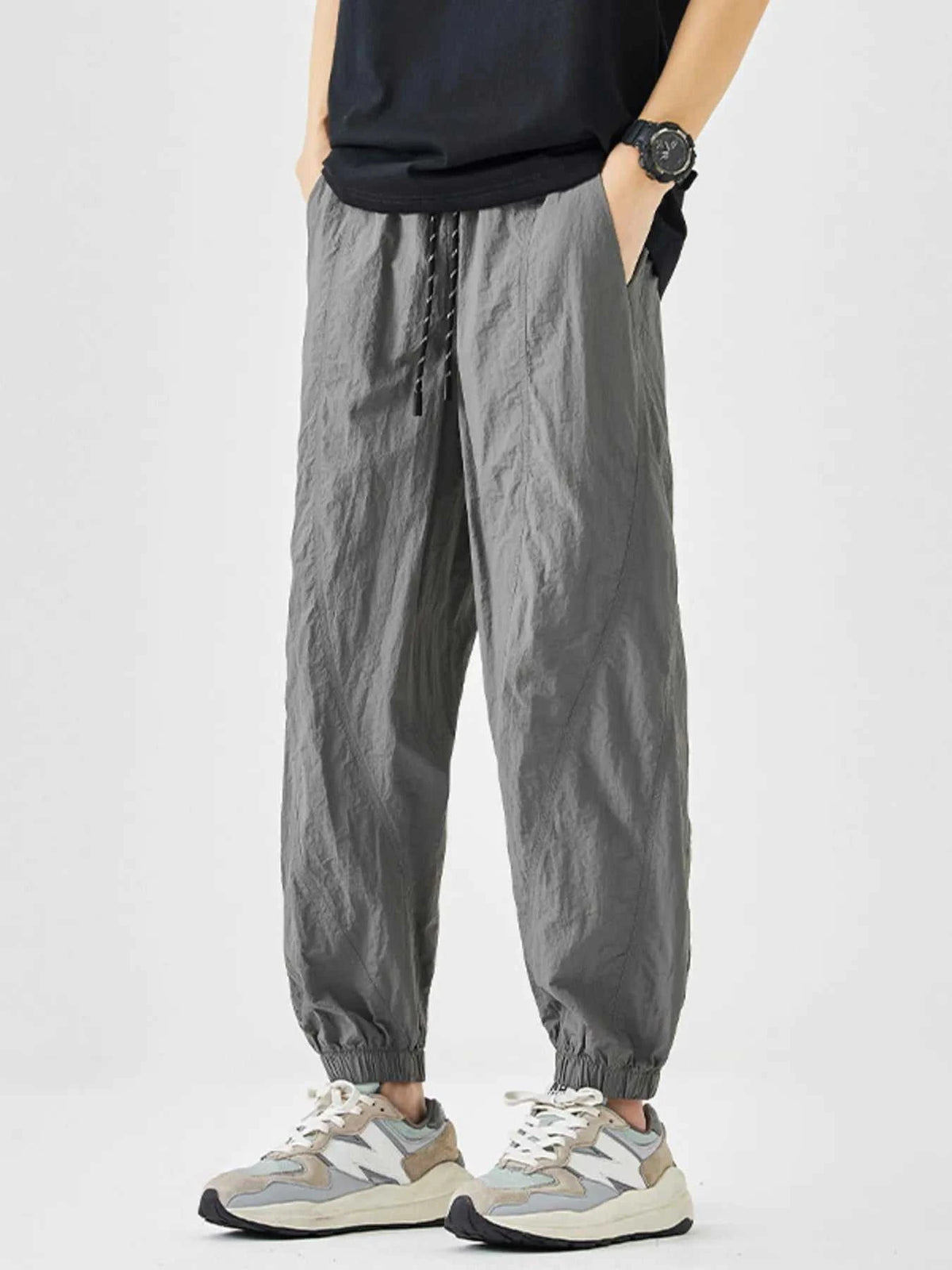 Men's Plus Size Drawstring Loose Fit Joggers 100400195191721 53 Affordable Fashion Under $100 Jerry's Apparel 