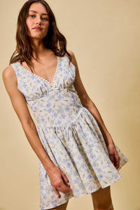 SO ME Froal Print Fit and Flare Dress 100100579301965 60 Affordable Fashion Under $100 Jerry's Apparel 