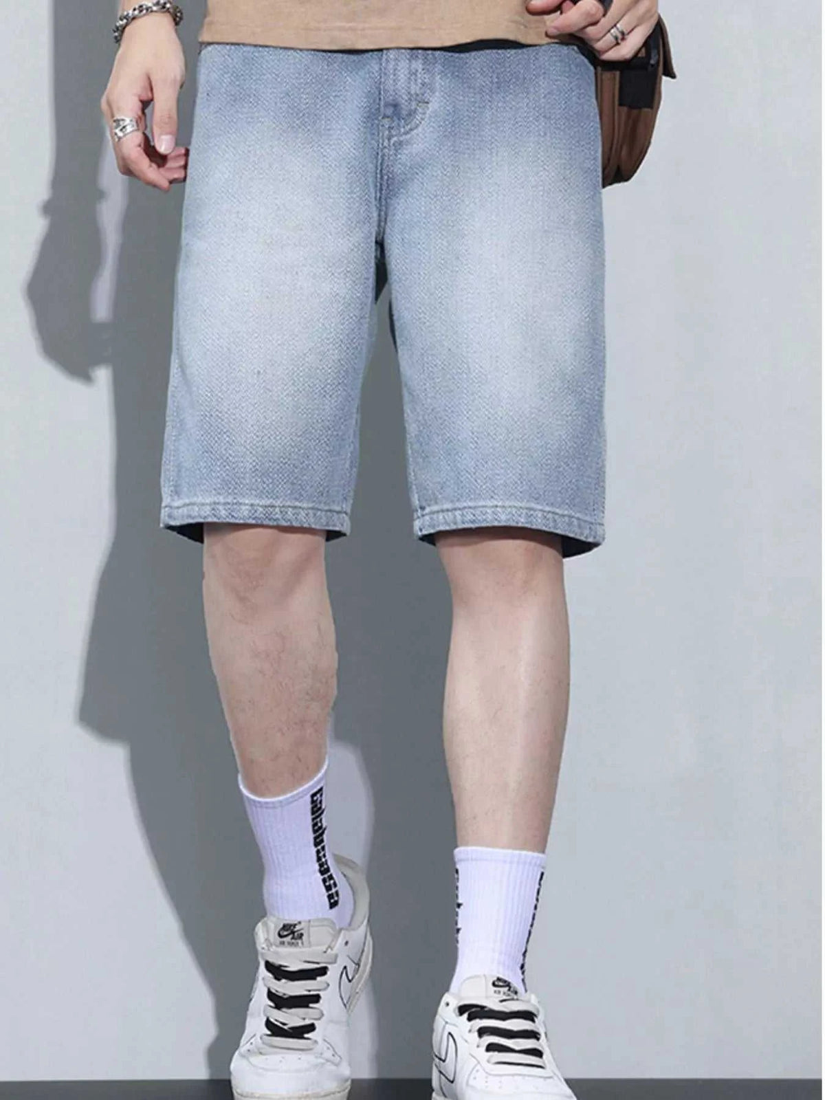 Men's Vintage Wash Relaxed Fit Denim Shorts 100400731919999 62 Affordable Fashion Under $100 Jerry's Apparel 
