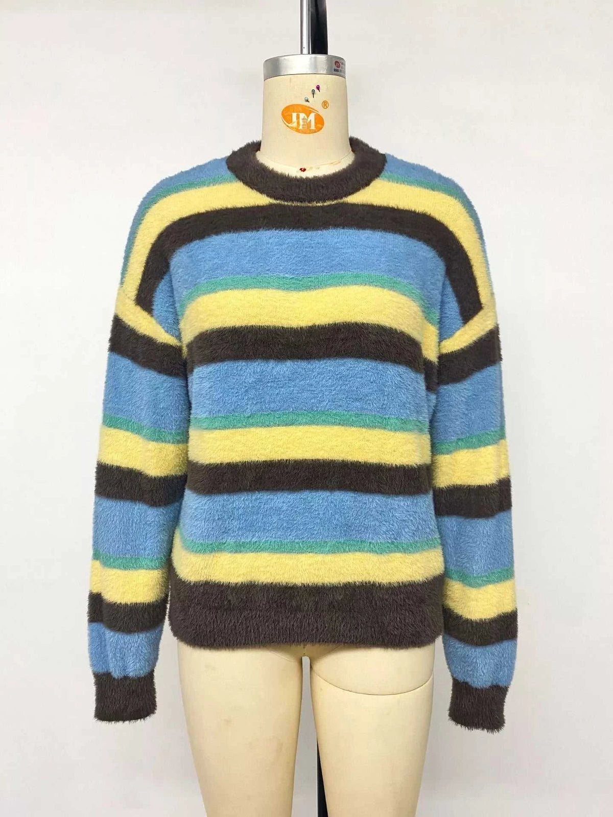 Striped Dropped Shoulder Sweater 100100450556705 57 Affordable Fashion Under $100 Jerry's Apparel 