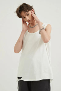 Men's Round Neck Wide Strap Tank