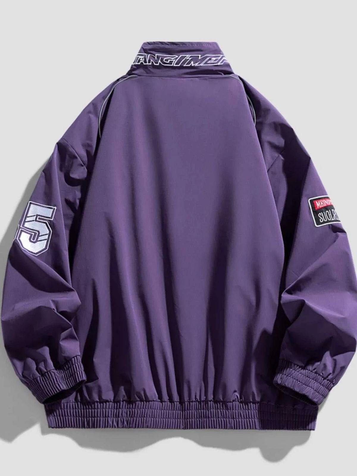 Men's Plus Size Racing-Inspired Zip Up Jacket 100400889592601 84 Affordable Fashion Under $100 Jerry's Apparel 