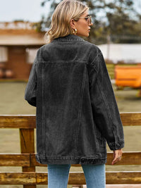 Button Up Long Sleeve Denim Jacket 100100316291883 79 Affordable Fashion Under $100 Jerry's Apparel 