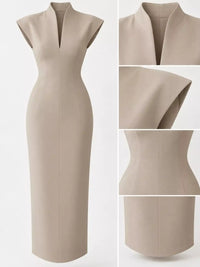 Slit Sleeveless Bodycon Midi Dress 101001165760167 45 Gifts for Her Jerry's Apparel 