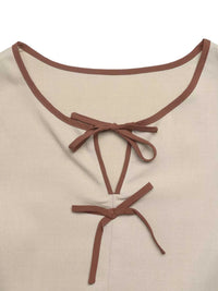 Bow Front Ruffle Hem Blouse 100100997890523 28 Affordable Fashion Under $100 Jerry's Apparel 