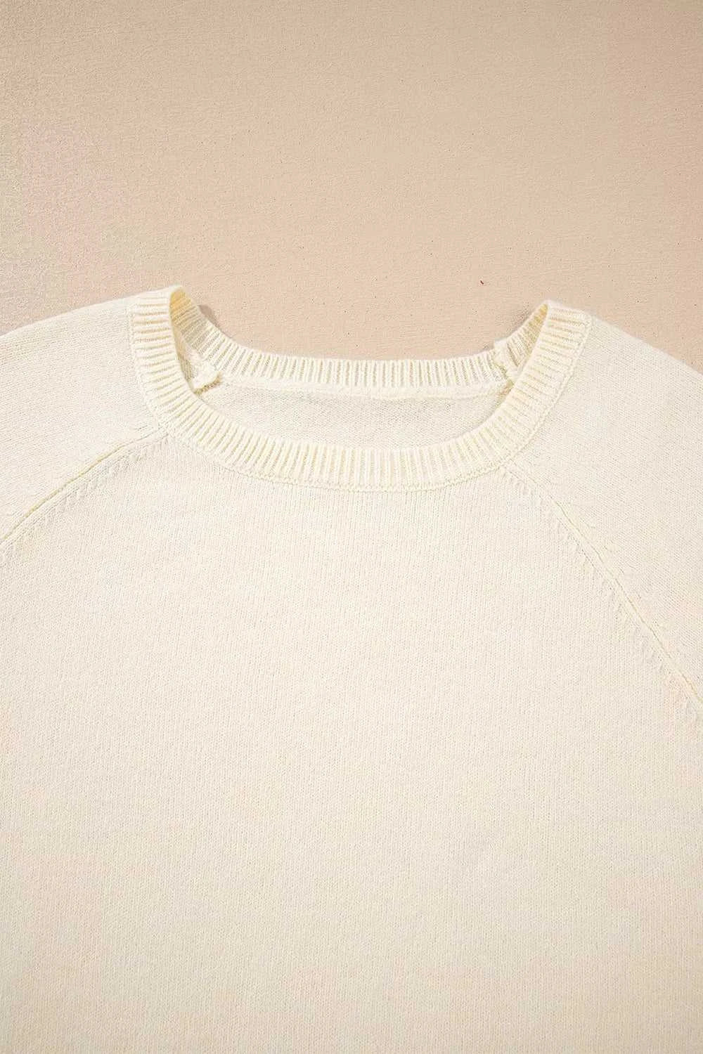 Button-Cuff Crew Neck Sweater 100100920961596 40 Women's Sweaters and Knitwear Jerry's Apparel 