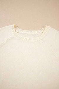 Button-Cuff Crew Neck Sweater 100100920961596 40 Women's Sweaters and Knitwear Jerry's Apparel 
