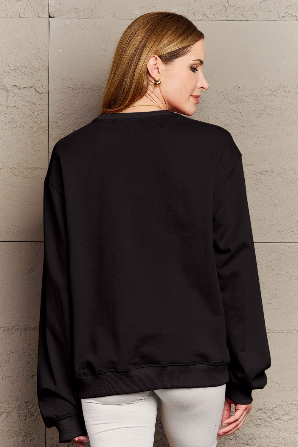 Full Size LIT Long Sleeve Sweatshirt