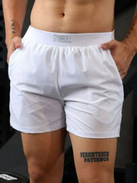 Men's Plus Size Elastic Waist Shorts