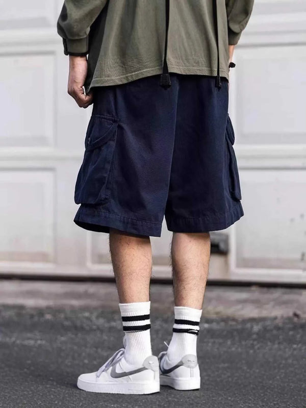 Men's Plus Size Vintage Cargo Drawstring Shorts 100400085453704 30 Affordable Fashion Under $100 Jerry's Apparel 