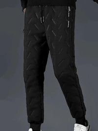 Men's Plus Size Quilted Thermal Joggers 100400638146136 32 Affordable Fashion Under $100 Jerry's Apparel 